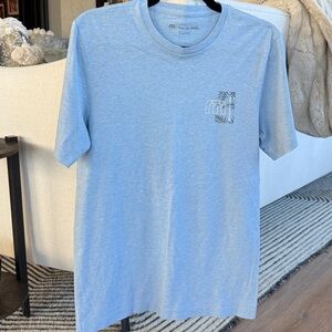 Travis Mathew Light Blue Graphic T-Shirt